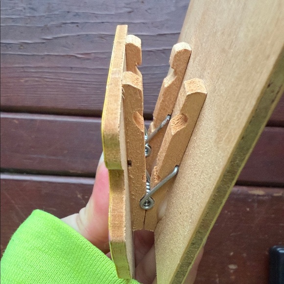 Yellow Bunny Notepad Holder with Blue Hearts - Picture 5 of 7